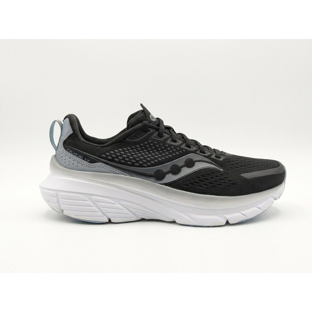 Saucony Guide 17 Women's Black Running Shoes S10936-100 PWRRUN Sz 10